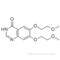 6,7-bis (2-méthoxyéthoxy) quinazoline-4- (3H) -one CAS 179688-29-0